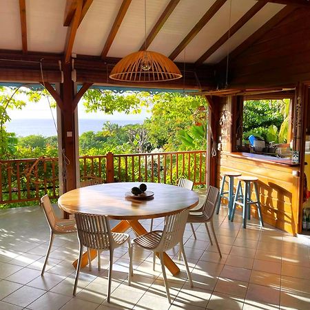 Villa Nature Caraibe Lodge, Vue Mer, Piscine Privee Deshaies Ngoại thất bức ảnh