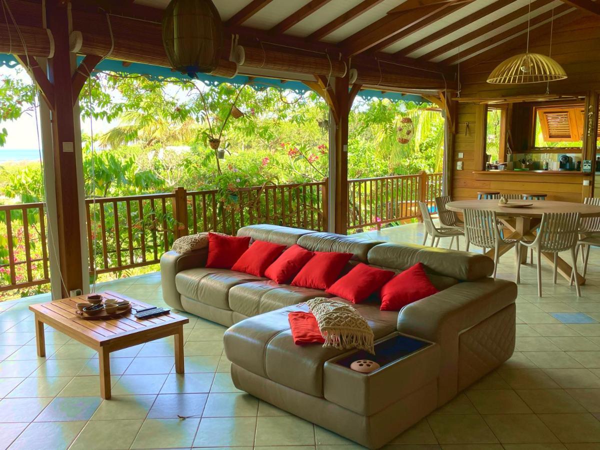 Villa Nature Caraibe Lodge, Vue Mer, Piscine Privee Deshaies Ngoại thất bức ảnh