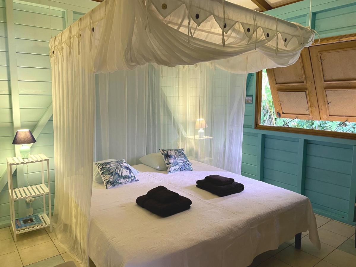 Villa Nature Caraibe Lodge, Vue Mer, Piscine Privee Deshaies Ngoại thất bức ảnh